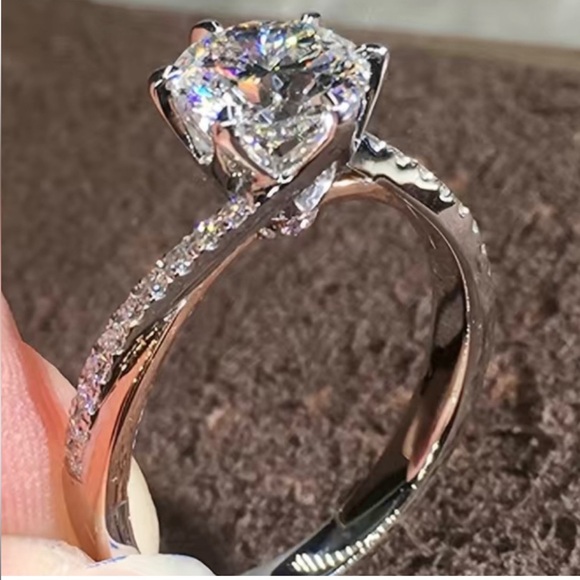 Rings are listed right now for $28 Sterling silver plated semi precious stones - Picture 6 of 16